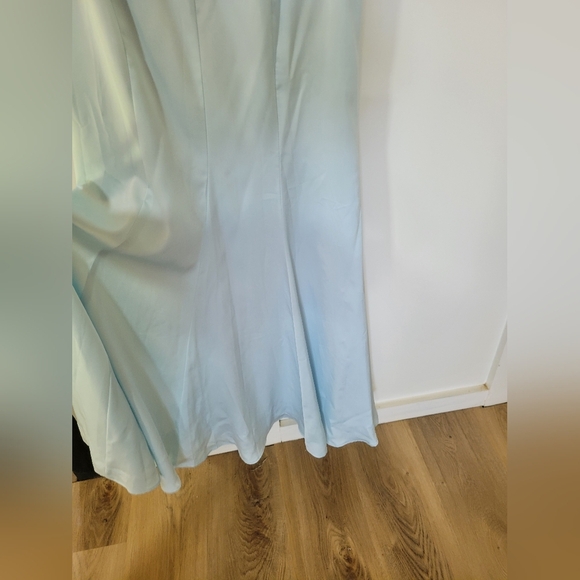 STACEES Light Blue One-Shoulder Dress - Picture 12 of 12